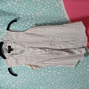 Banana Republic lightweight pinstripe blouse